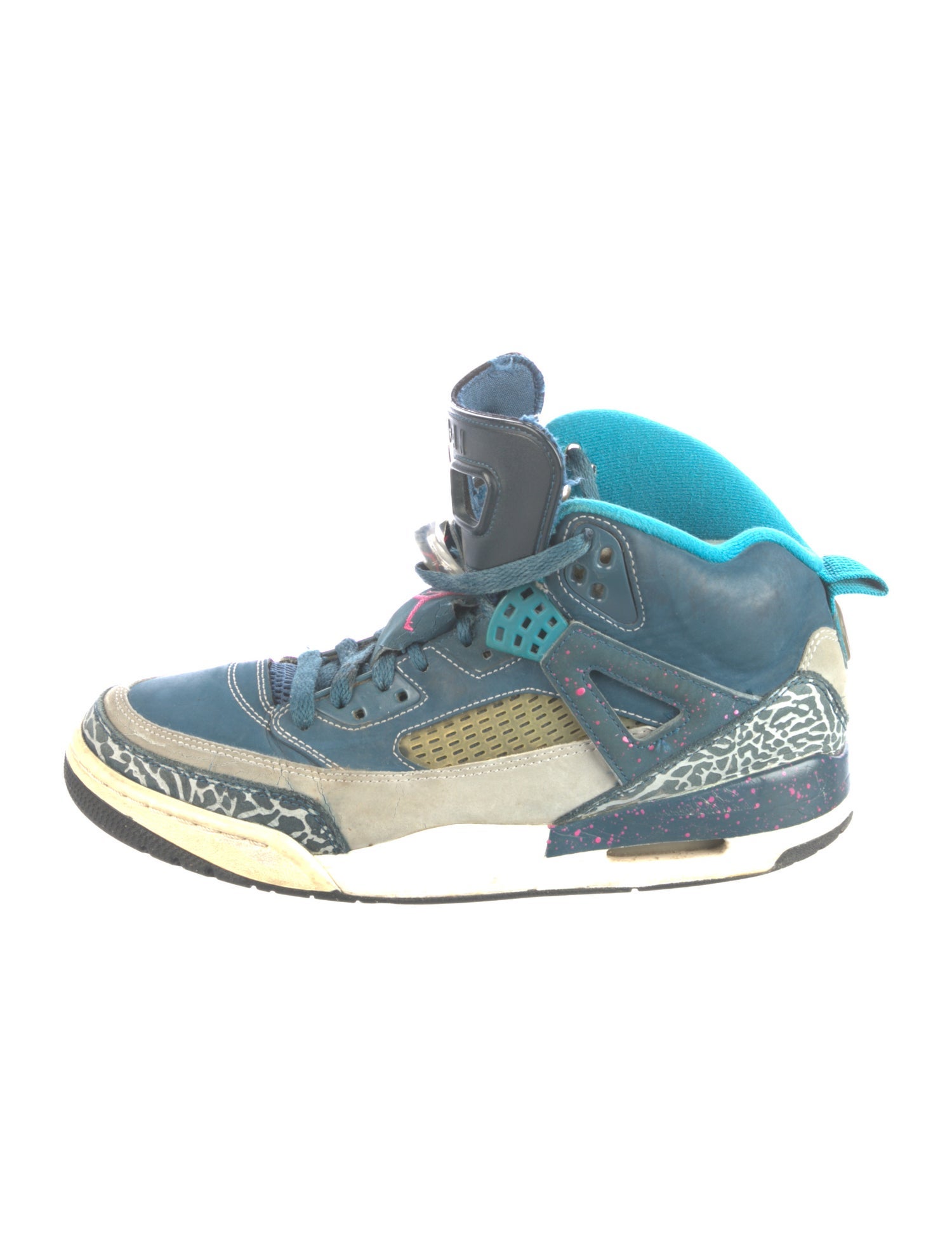 Jordan Leather Printed Sneakers