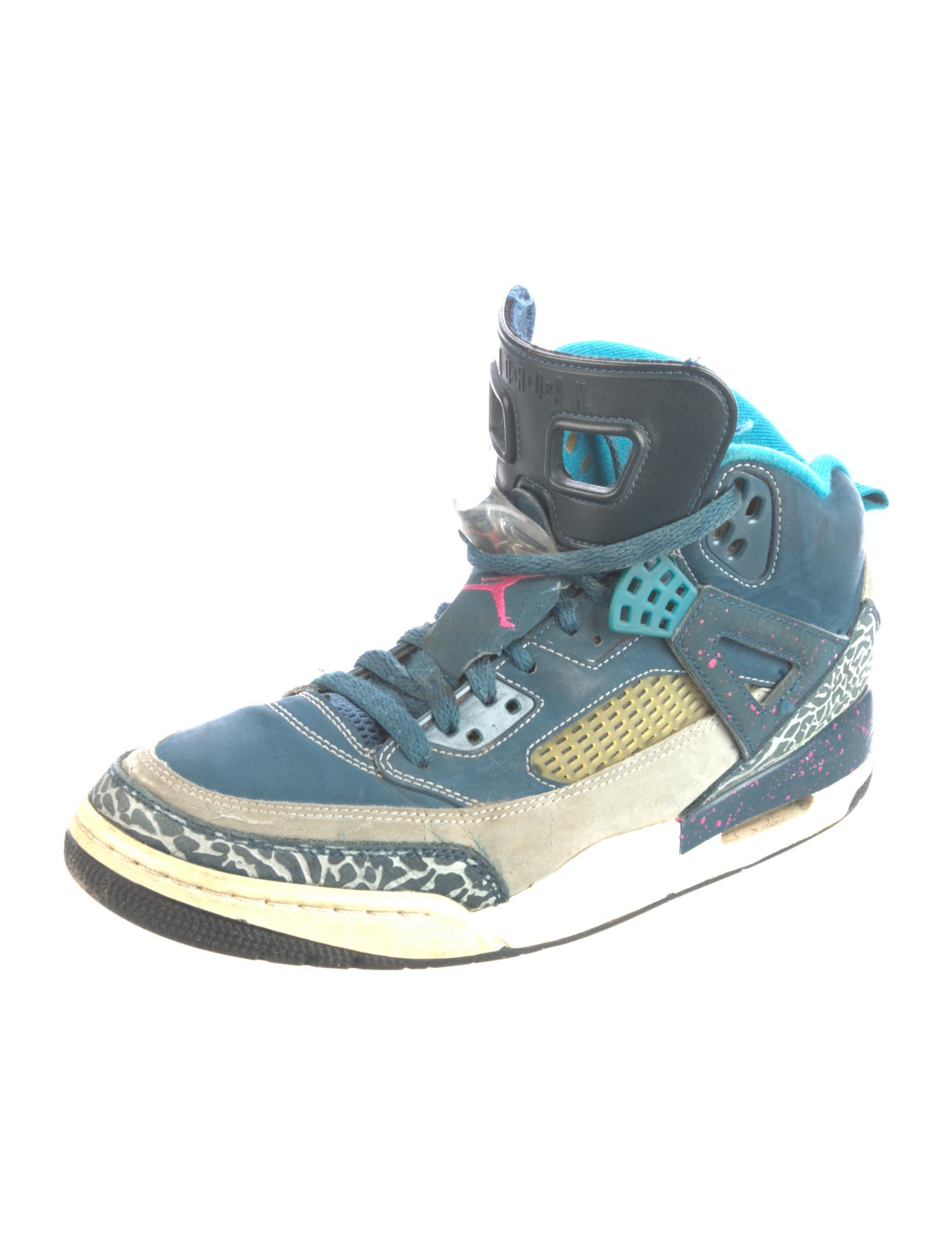 Jordan Leather Printed Sneakers