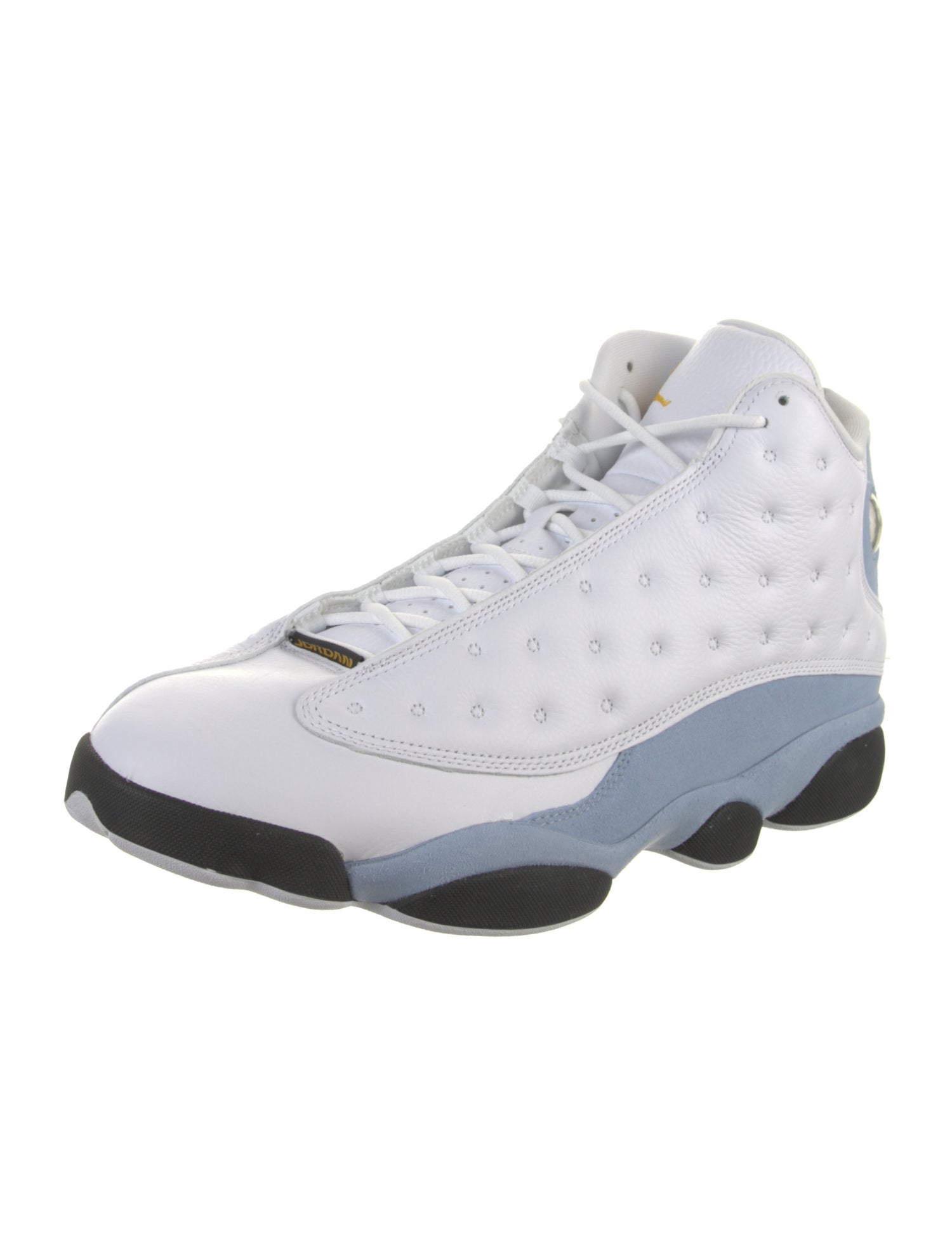 Jordan Leather Colorblock Pattern Sneakers