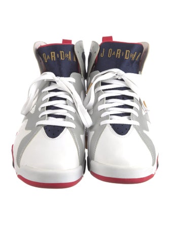 Jordan Leather Printed Sneakers