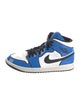 Jordan 1 Mid Signal Blue Sneakers