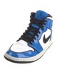 Jordan 1 Mid Signal Blue Sneakers