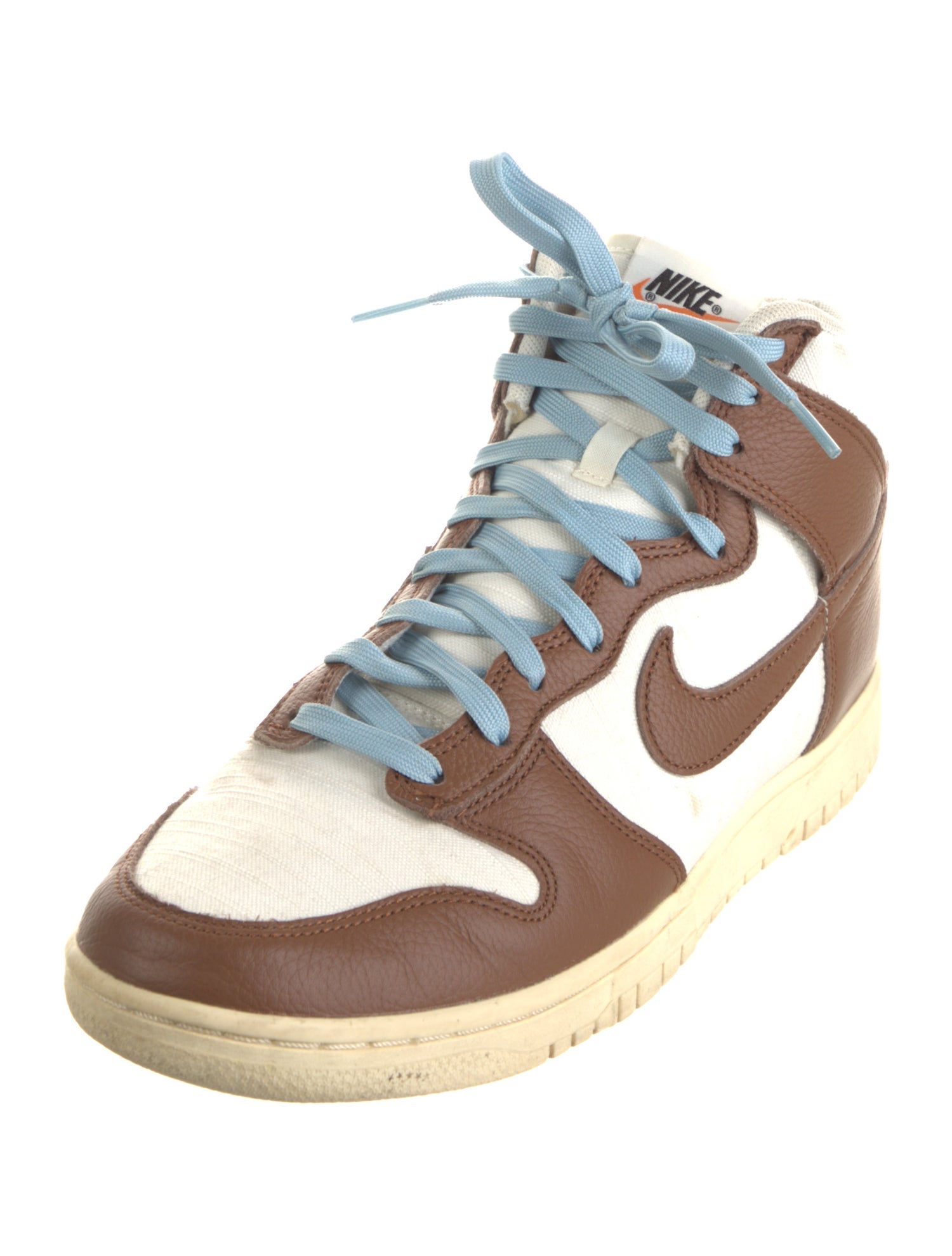 Jordan Leather Colorblock Pattern Sneakers