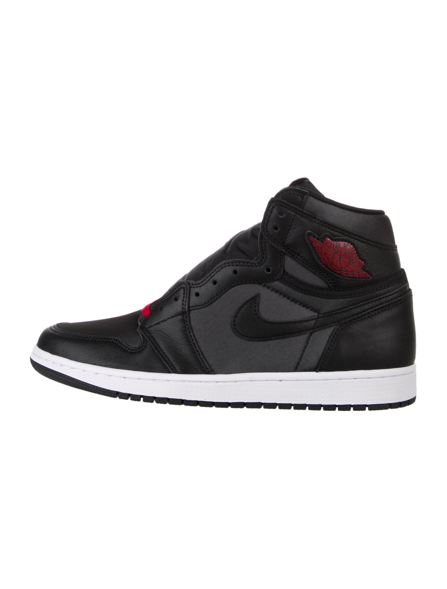 Jordan Leather Colorblock Pattern Sneakers