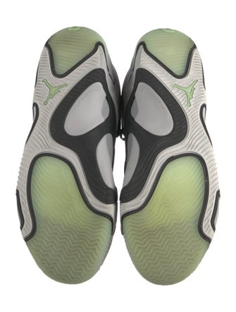 Jordan Leather Striped Sneakers