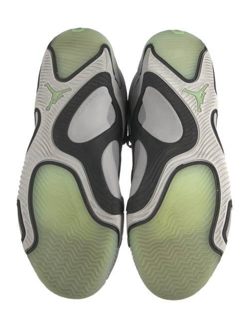 Jordan Leather Striped Sneakers