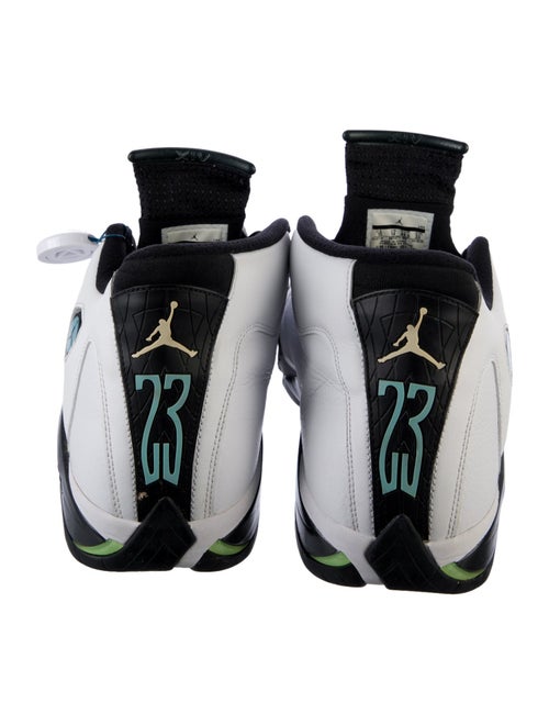 Jordan 14 Retro Oxidized Green Sneakers
