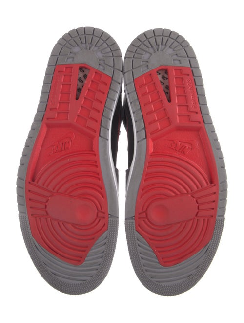 Jordan 1 High Zoom Air CMFT 2 Black Fire Red Cement Sneakers