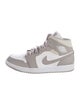 Jordan 1 Mid Linen Sneakers