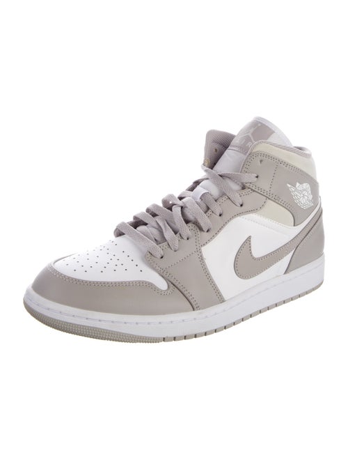 Jordan 1 Mid Linen Sneakers