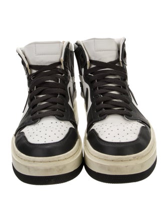 Jordan Leather Graphic Print Sneakers