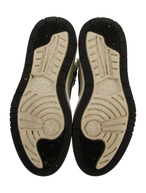 Jordan Leather Graphic Print Sneakers