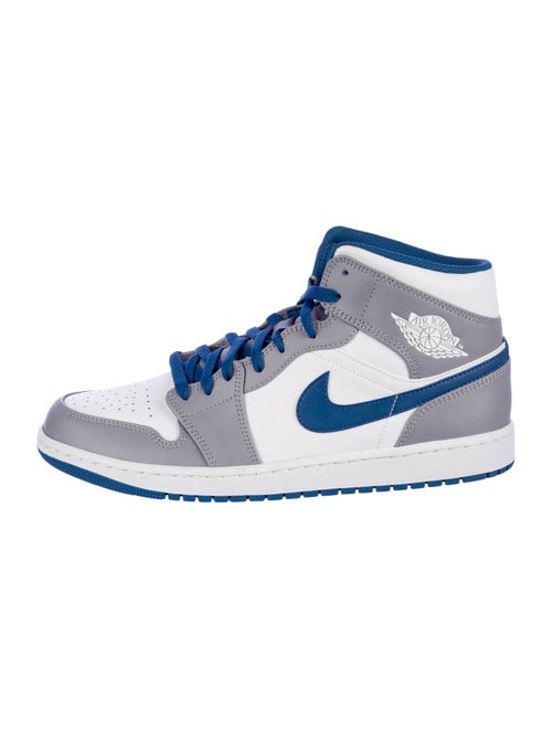 Jordan 1 Mid True Blue Sneakers