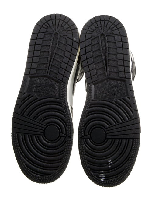 Jordan Kid Boys' 1 Mid 'Off Noir Toe' Sneakers