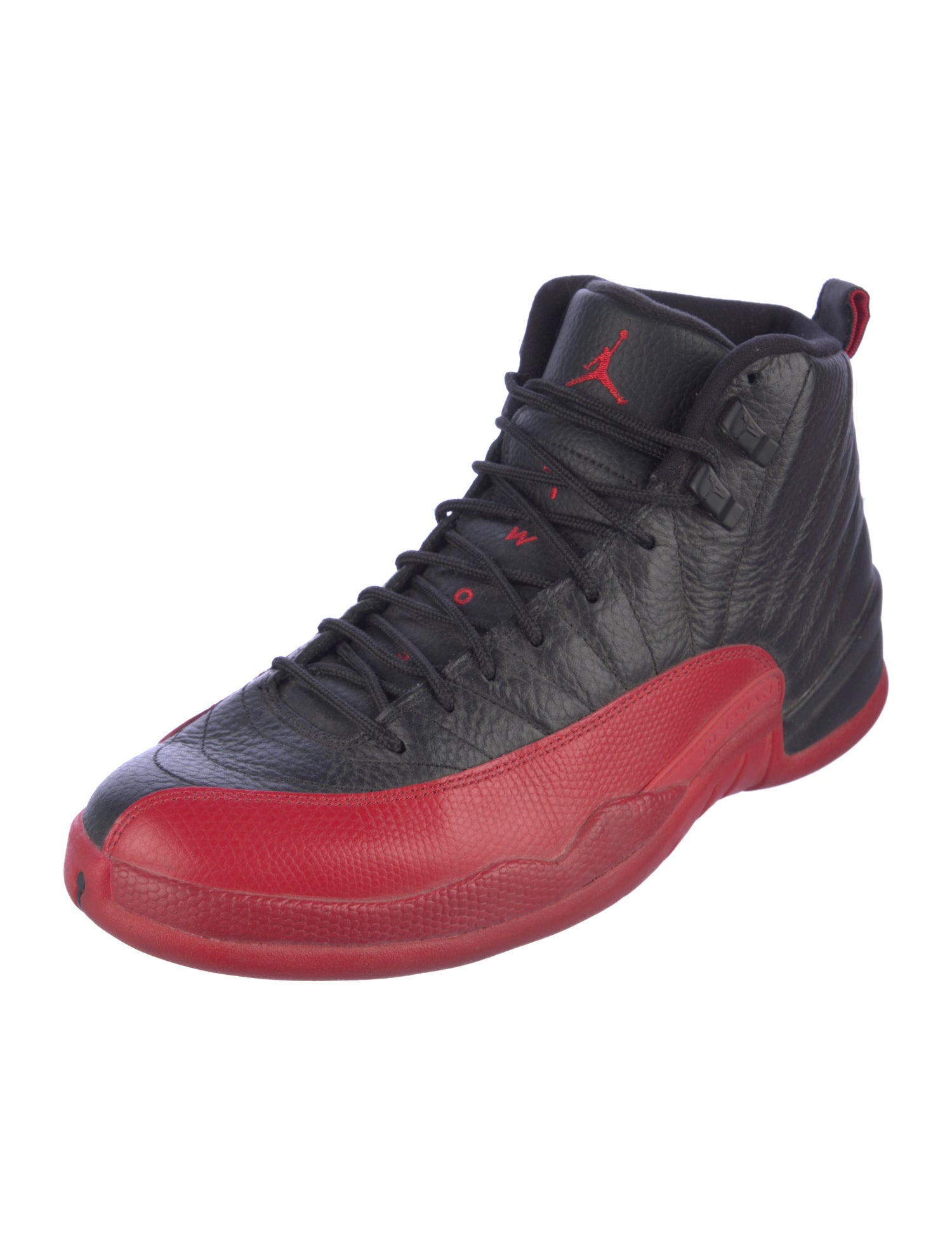 Jordan Leather Colorblock Pattern Sneakers