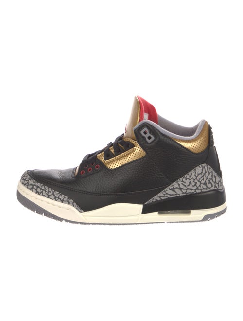 Jordan 3 Retro 'Black Cement Gold' Sneakers
