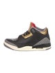 Jordan 3 Retro 'Black Cement Gold' Sneakers