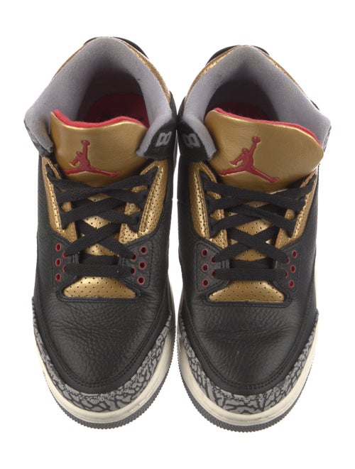 Jordan 3 Retro 'Black Cement Gold' Sneakers