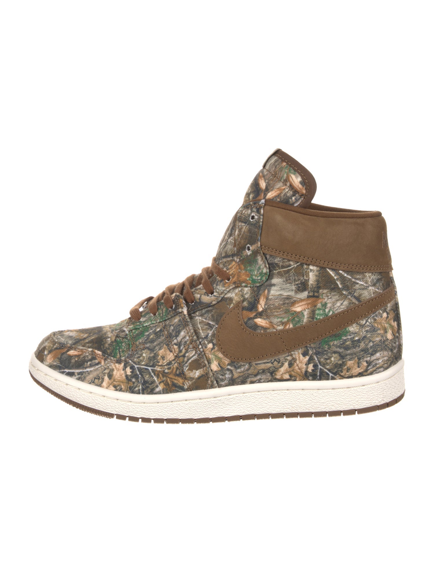 Jordan Leather Floral Print Sneakers w/ Tags