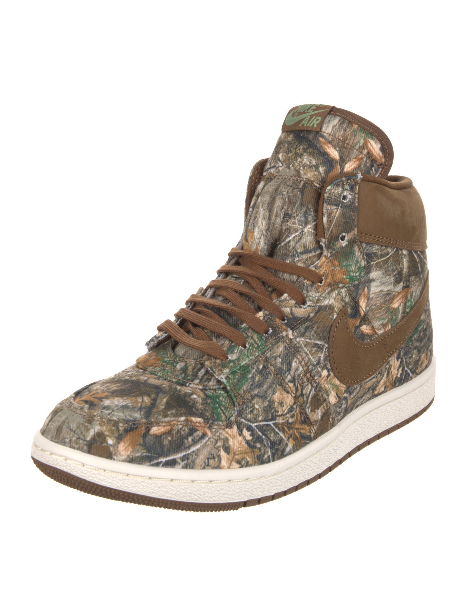 Jordan Leather Floral Print Sneakers w/ Tags