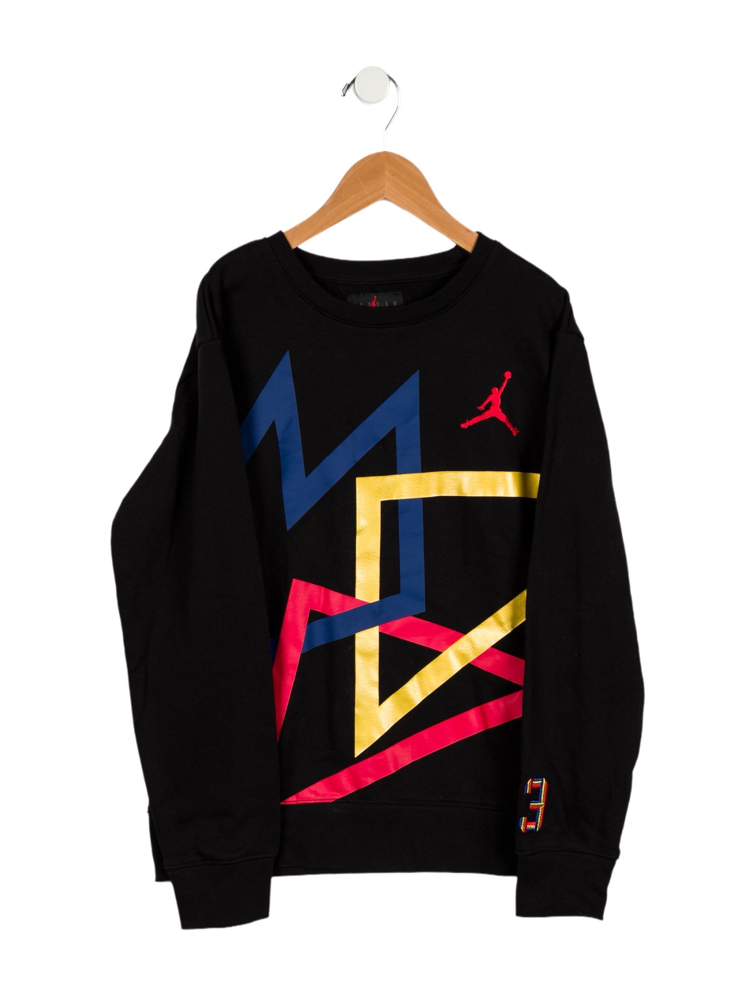 Jordan Boys' Graphic Crew Neck Sweatshirt
