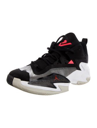 Jordan Leather Printed Sneakers