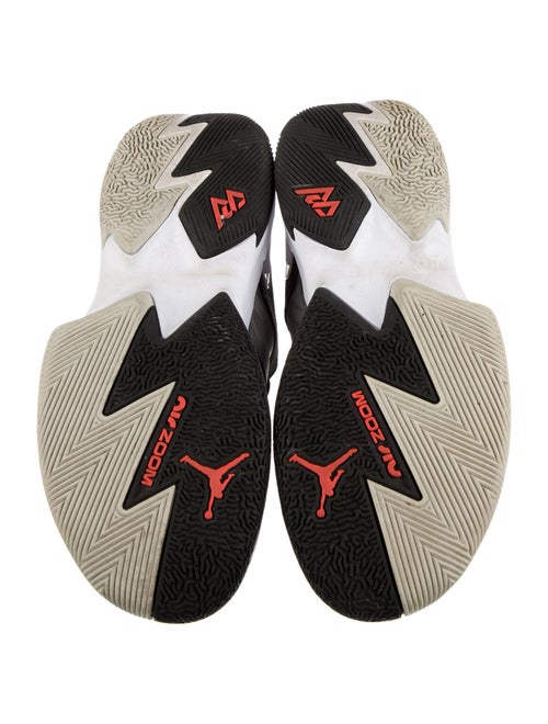 Jordan Leather Printed Sneakers