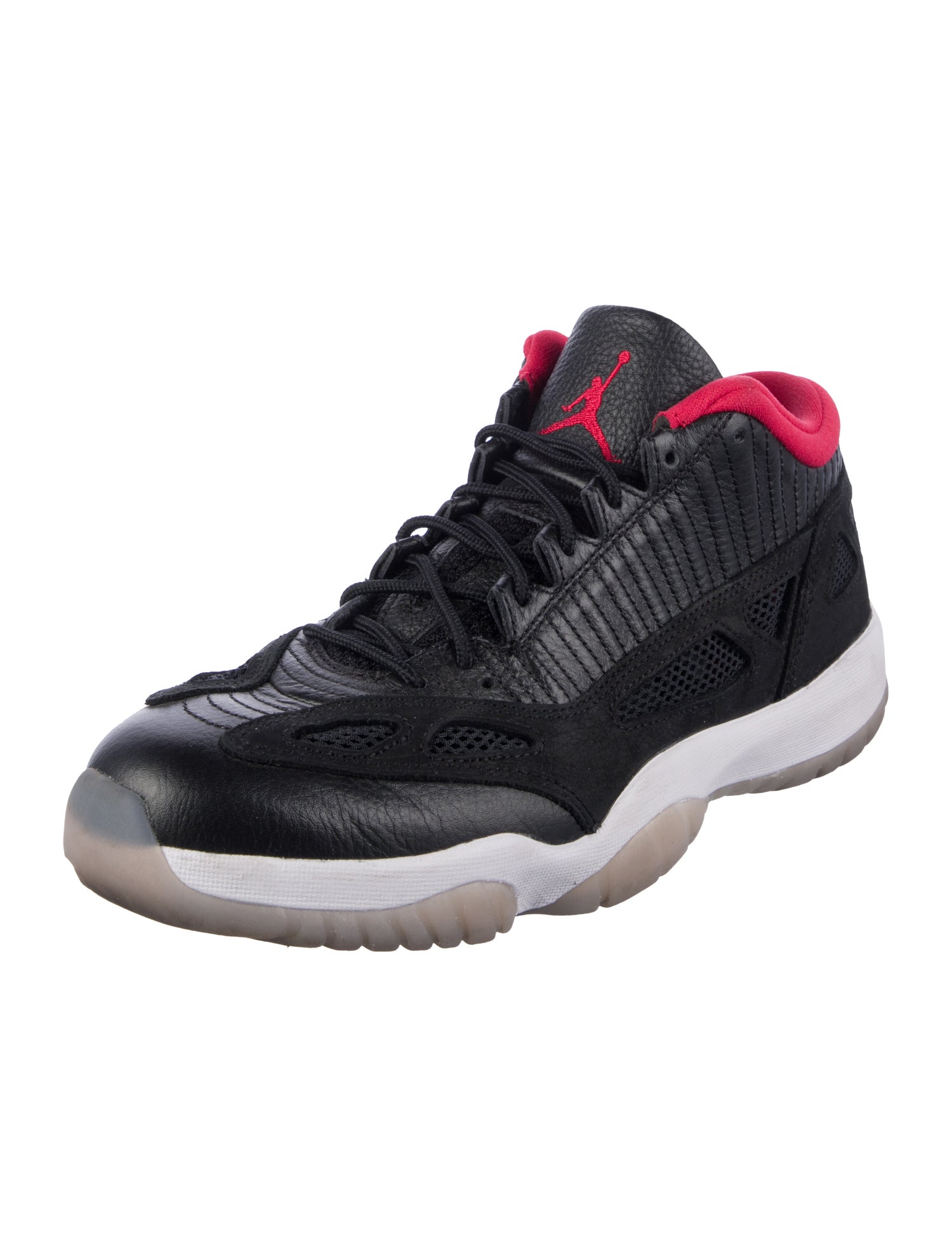 Jordan Leather Mesh Accents Sneakers