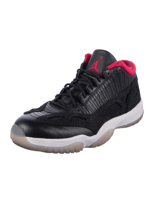 Jordan Leather Mesh Accents Sneakers