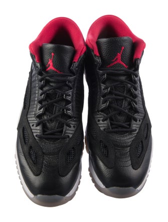 Jordan Leather Mesh Accents Sneakers