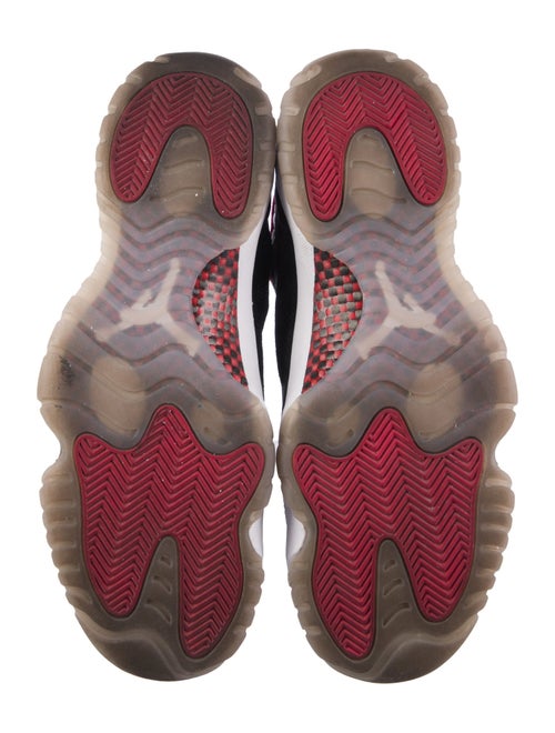 Jordan Leather Mesh Accents Sneakers