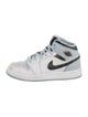 Jordan Boys' Jordan 1 Mid SE Ice Blue (2023) (GS)