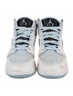 Jordan Boys' Jordan 1 Mid SE Ice Blue (2023) (GS)
