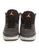 Jordan kid boys'; grey and orange shoes