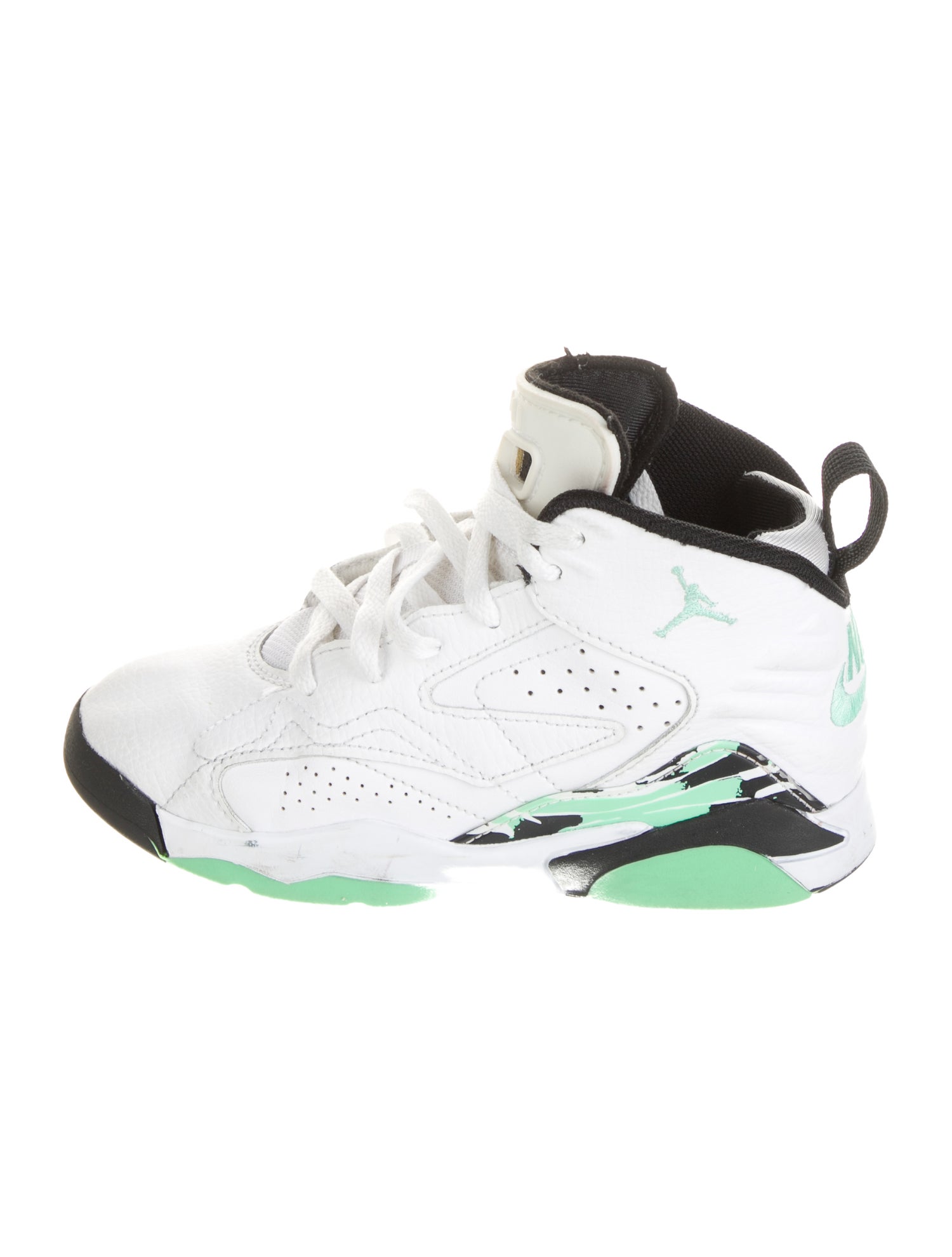 Jordan Boys' MVP GS 'White Green Glow'