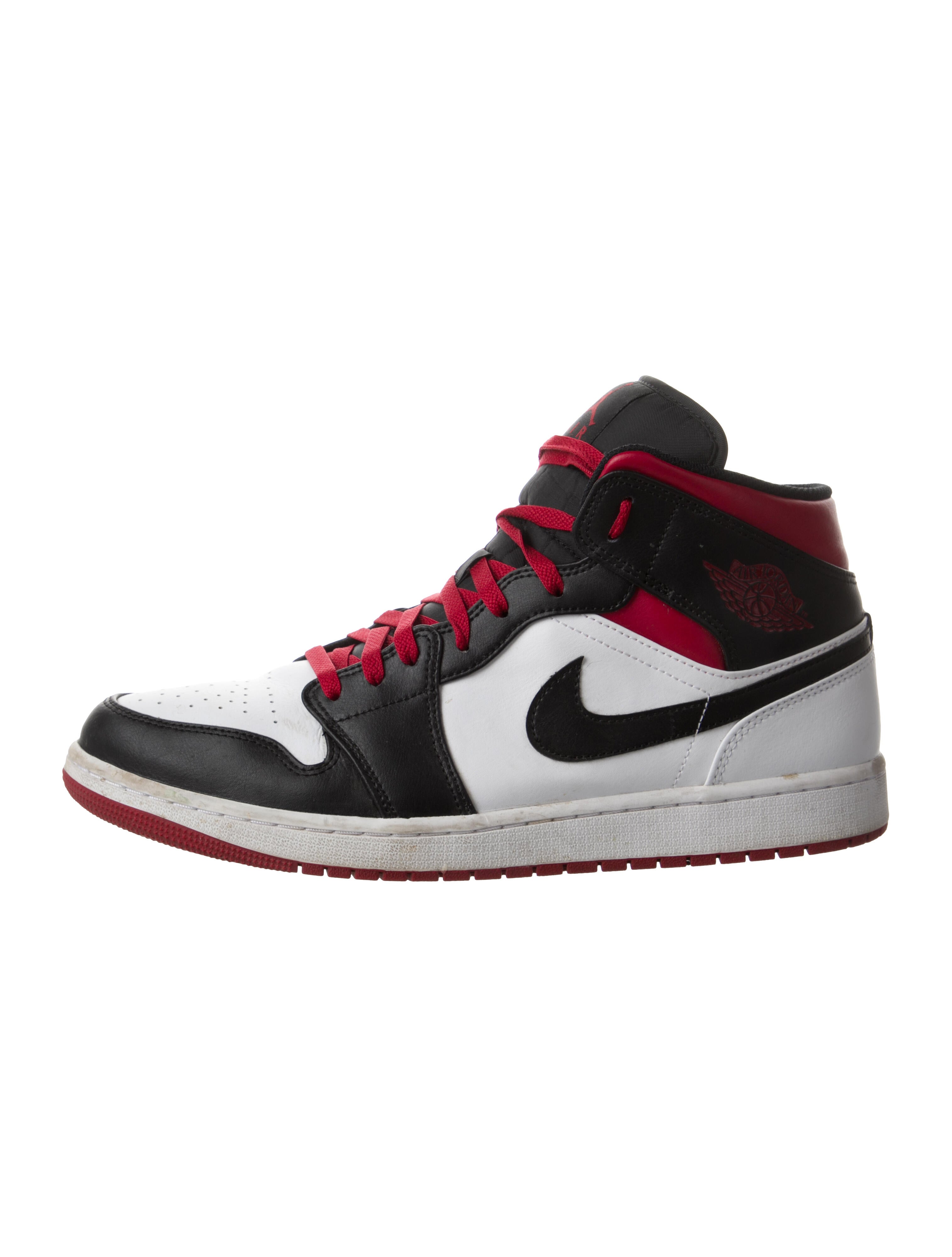 Jordan 1 Mid 'Gym Red' Sneakers