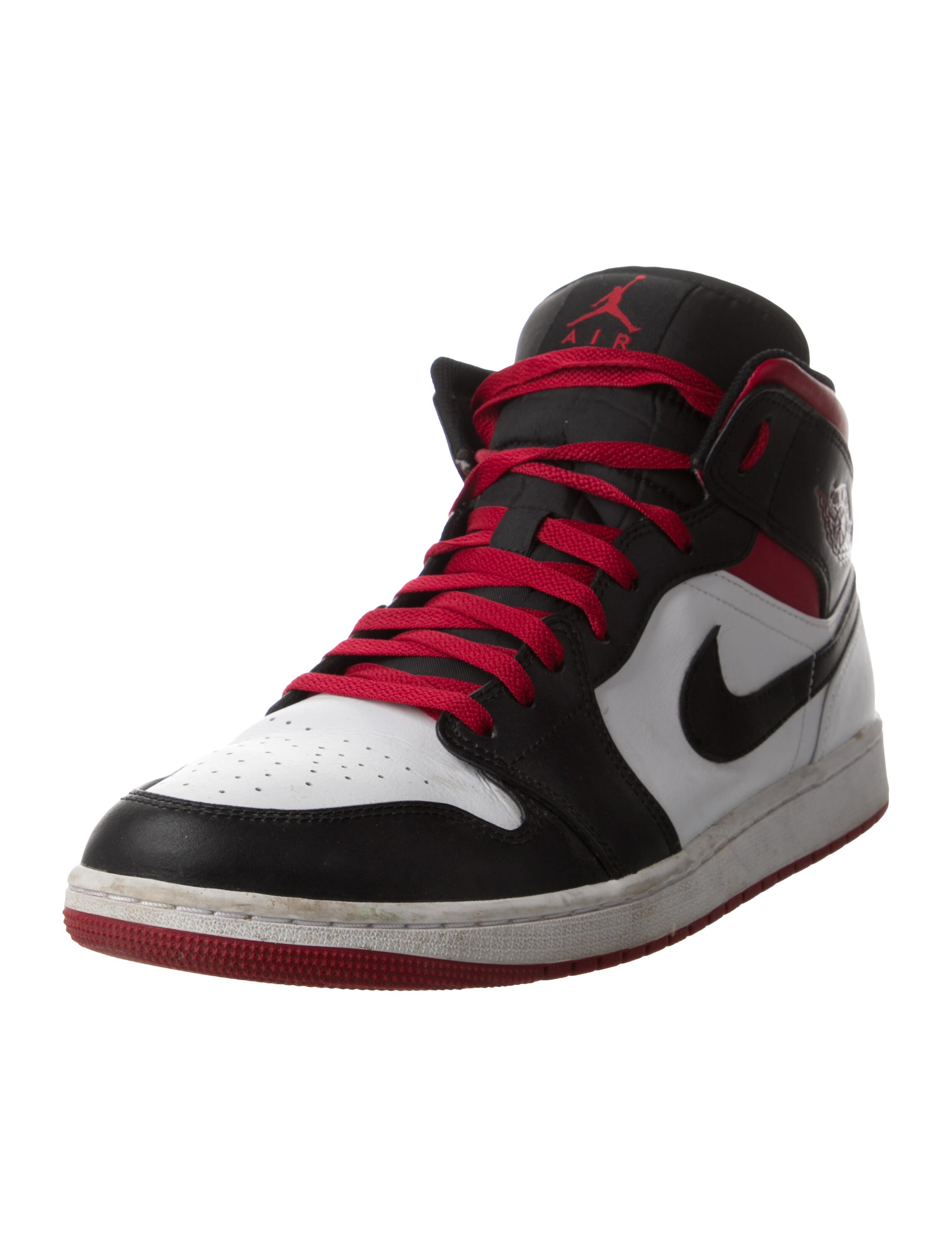 Jordan 1 Mid 'Gym Red' Sneakers
