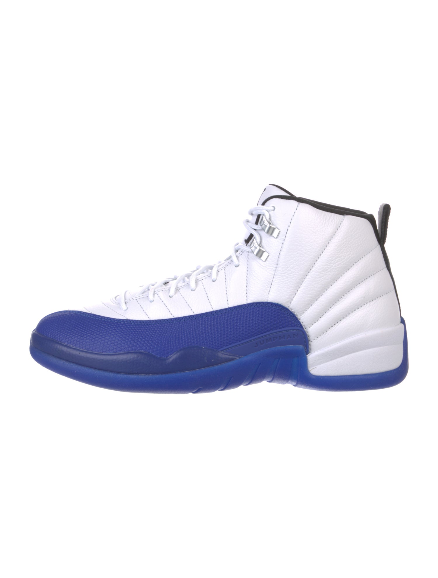 Jordan Leather Colorblock Pattern Sneakers