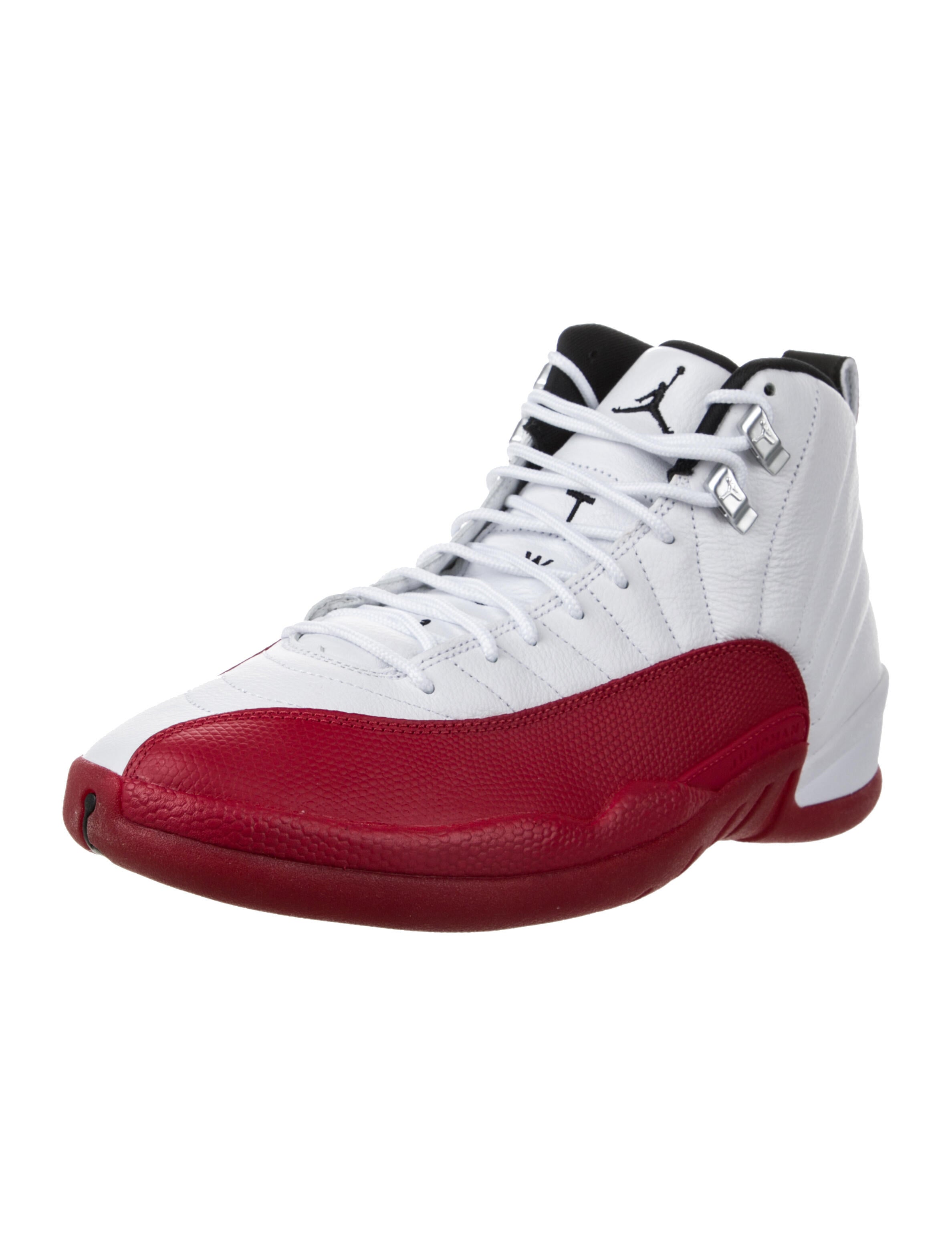 Jordan Leather Colorblock Pattern Sneakers