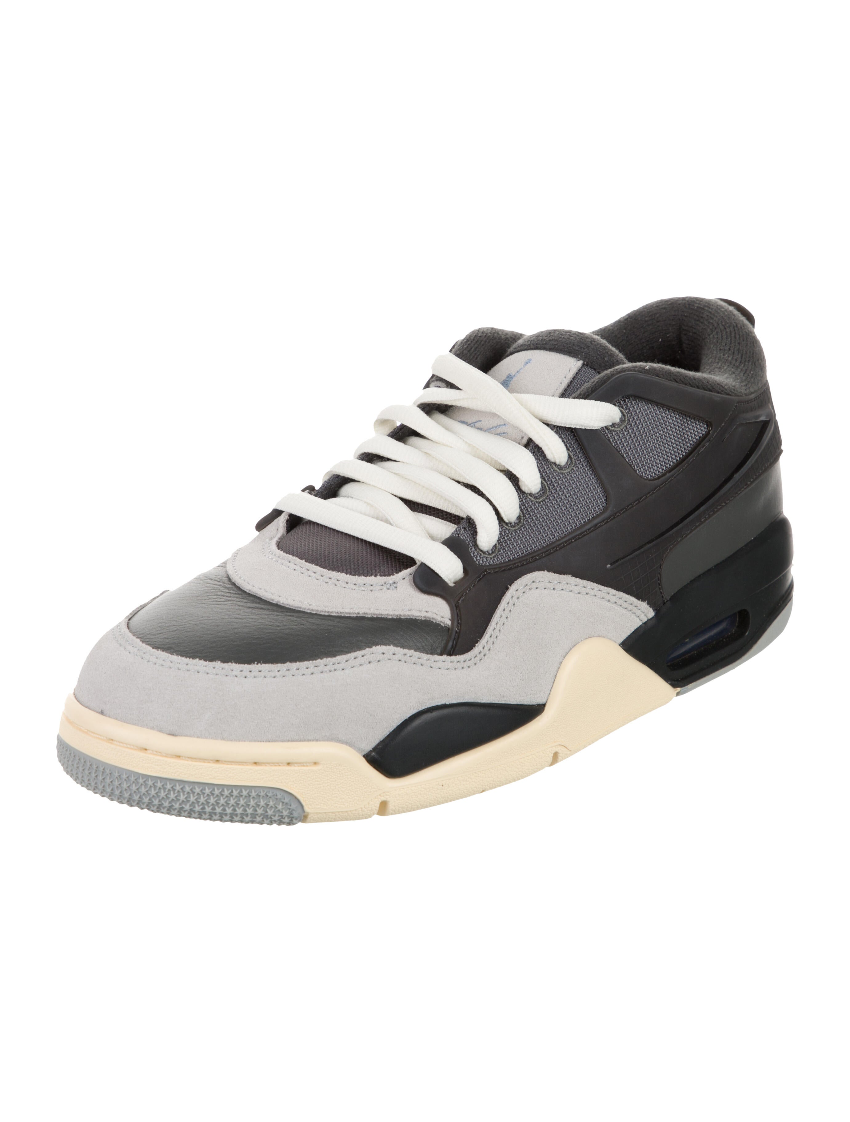 Jordan Suede Colorblock Pattern Sneakers