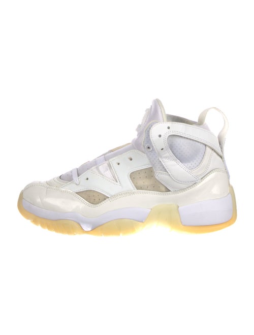 Jordan Leather Mesh Accents Sneakers