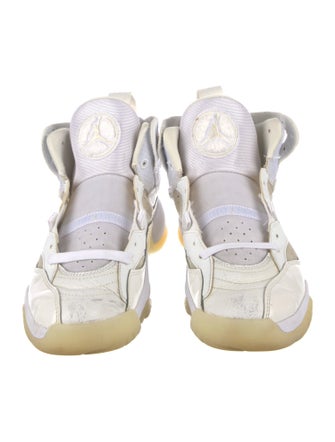 Jordan Leather Mesh Accents Sneakers