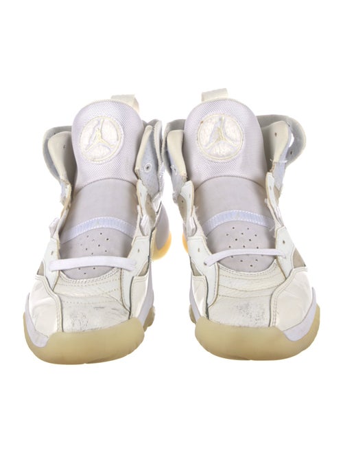 Jordan Leather Mesh Accents Sneakers