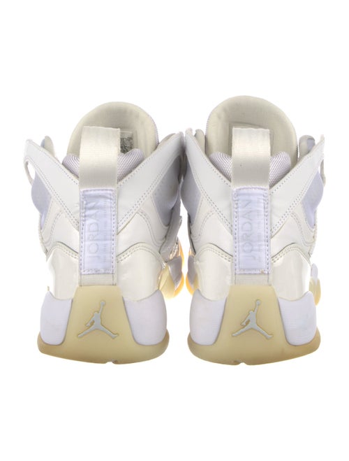 Jordan Leather Mesh Accents Sneakers