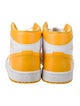 Jordan 1 Mid White University Gold Athletic Sneakers