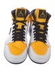 Jordan Leather Graphic Print Sneakers