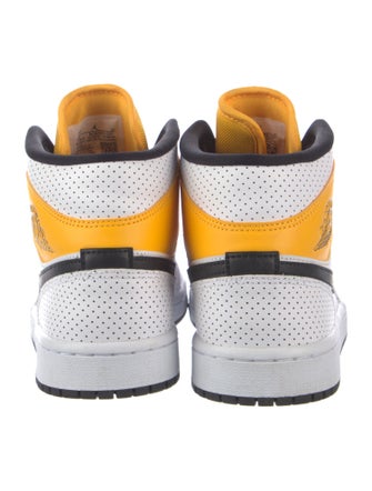 Jordan Leather Graphic Print Sneakers