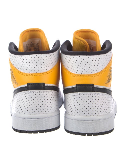 Jordan Leather Graphic Print Sneakers