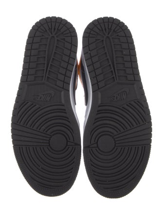 Jordan Leather Graphic Print Sneakers