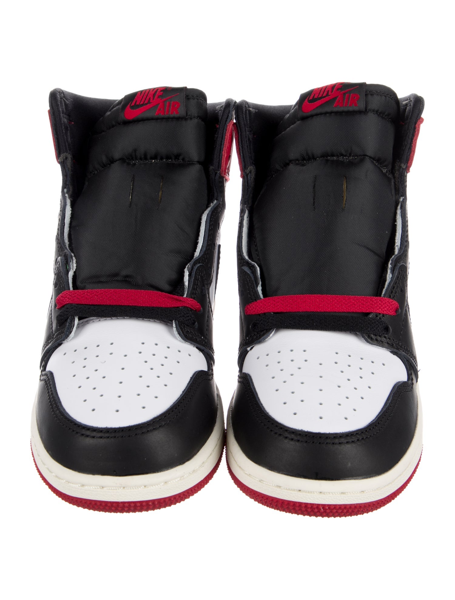 Jordan Kids' 1 Retro High OG Black Toe Reimagined (GS)
